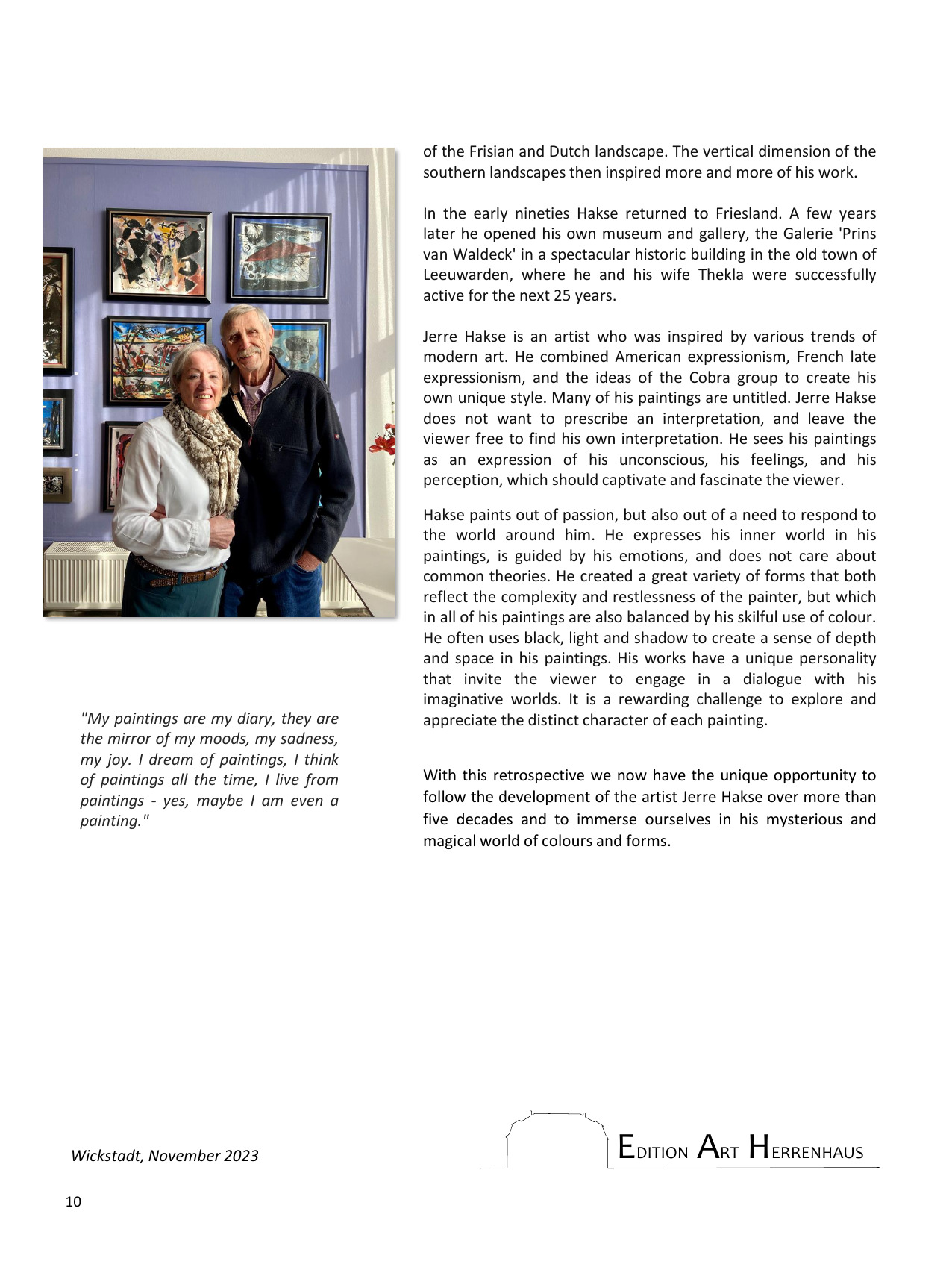 Jerre Hakse Retrospektive