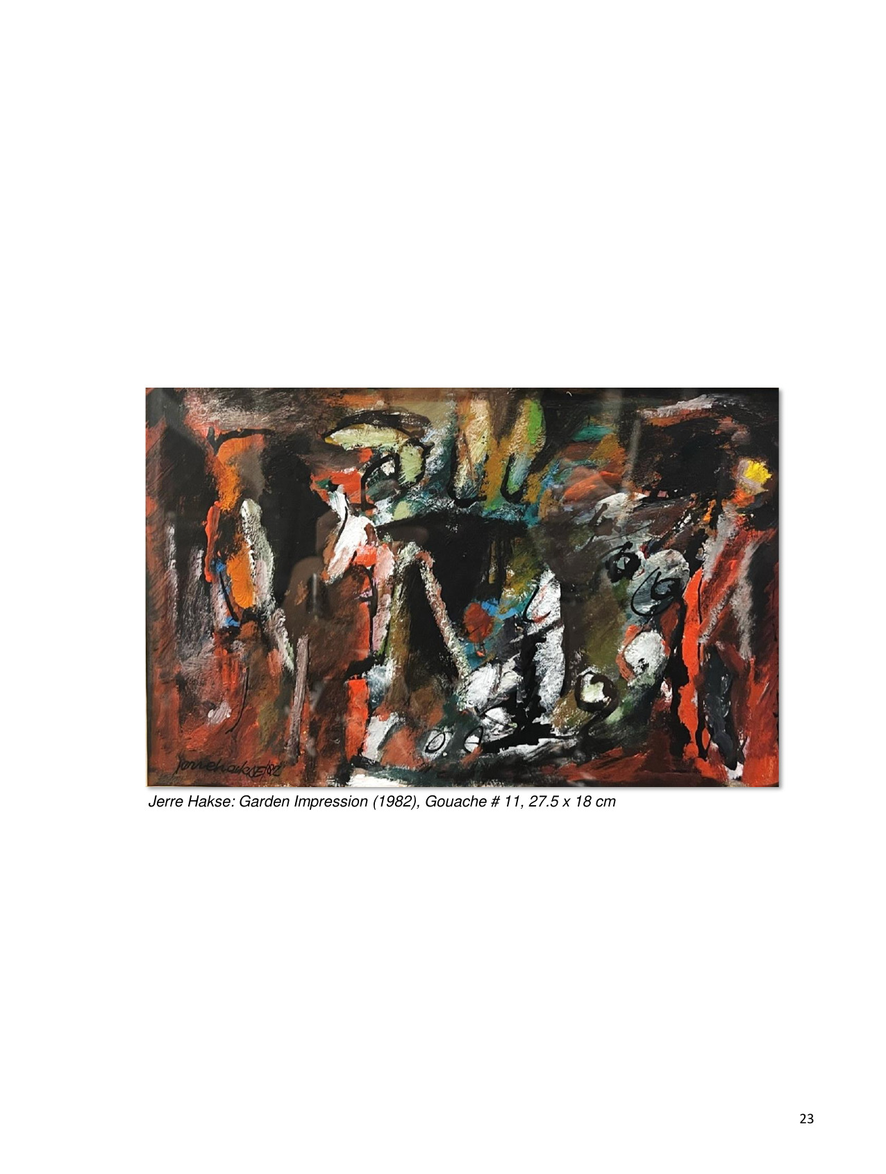 Jerre Hakse Retrospektive