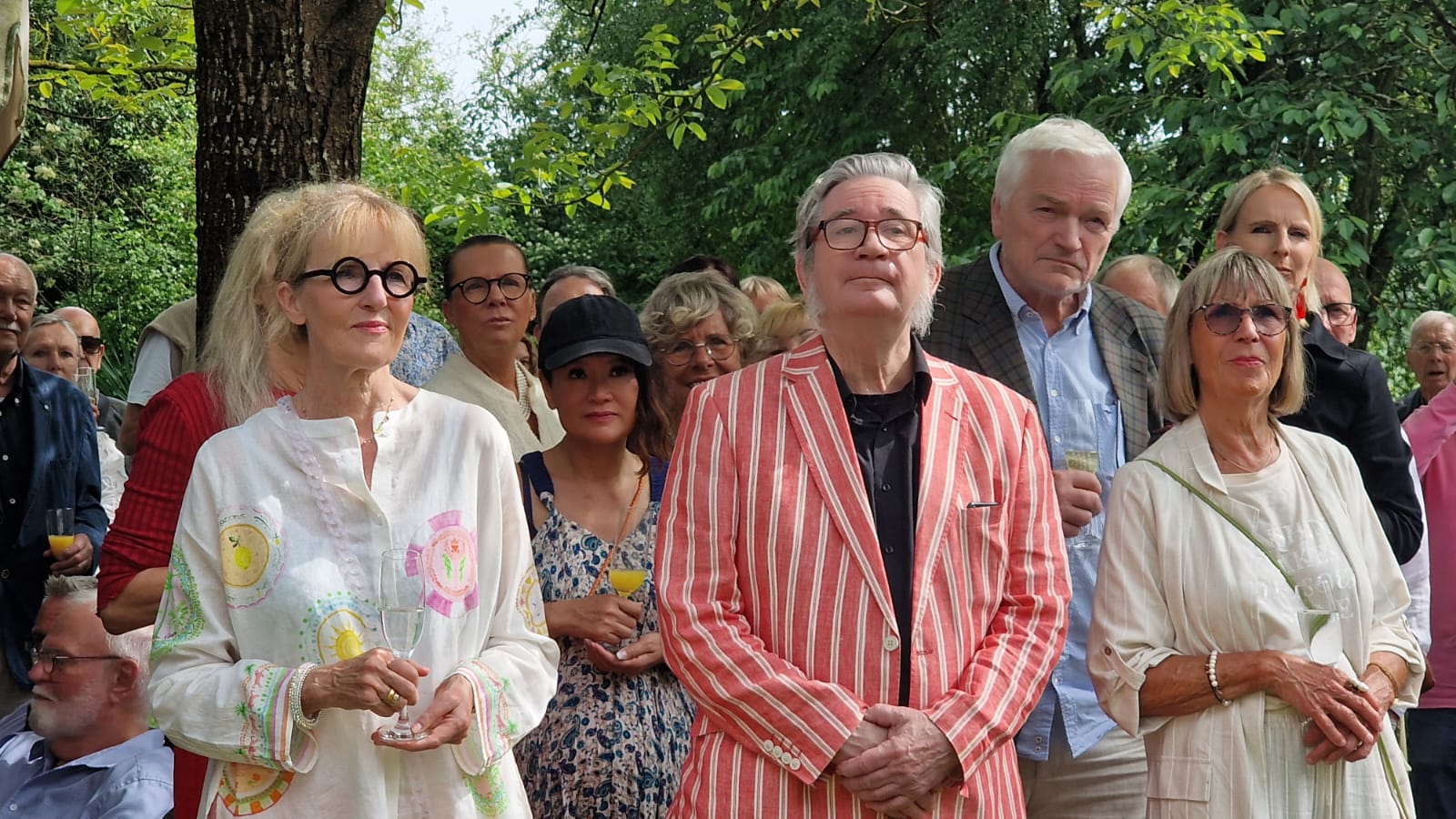 Foto von der Vernissage Manfred Maria Rubrecht