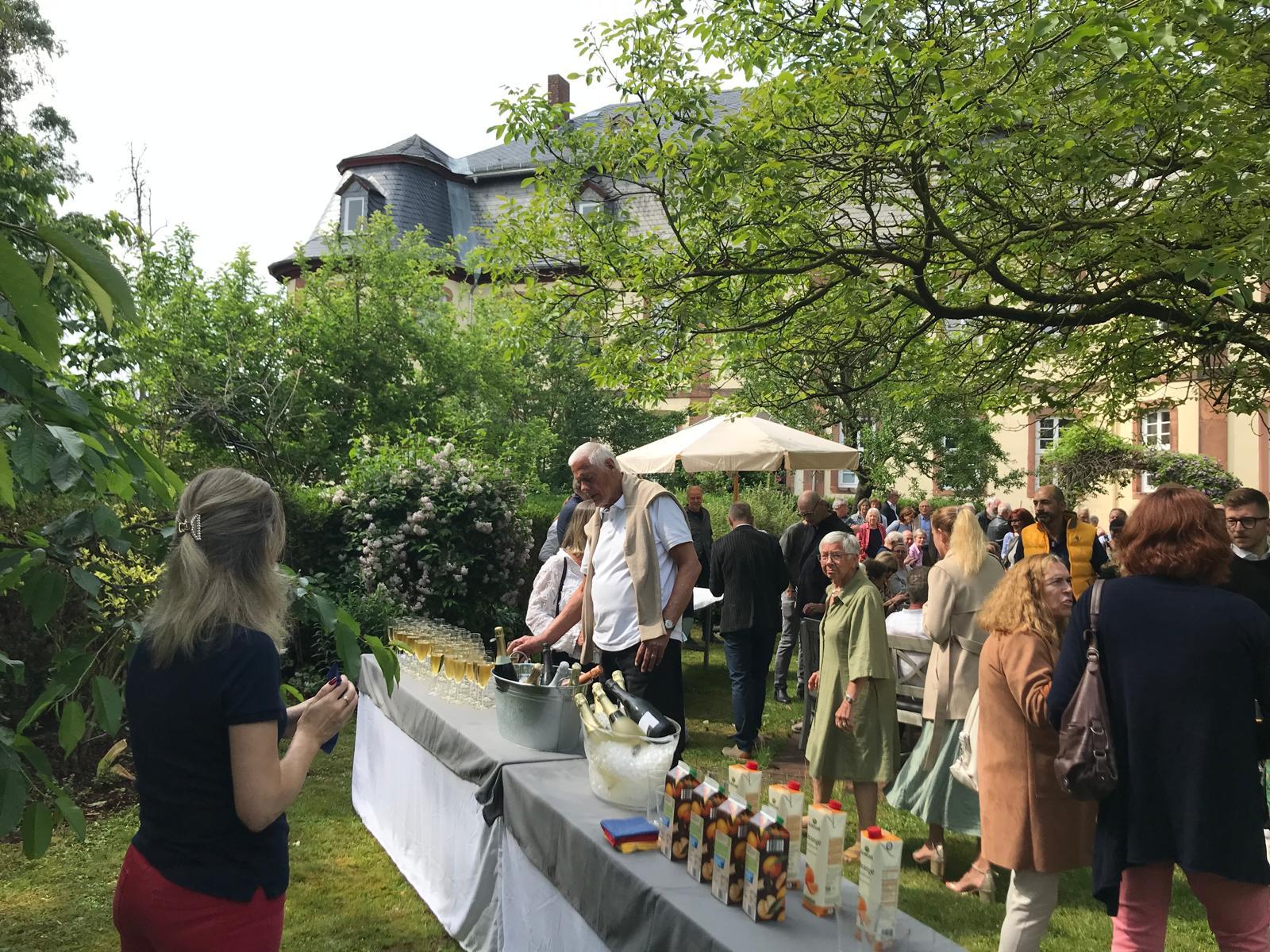 Foto von der Vernissage Manfred Maria Rubrecht