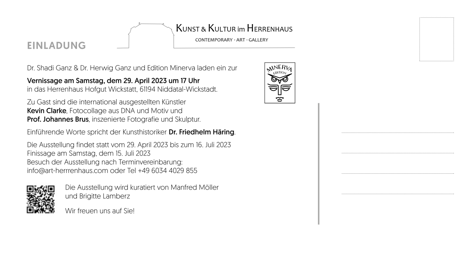 Einladung Kevin Clarke, Johannes Brus